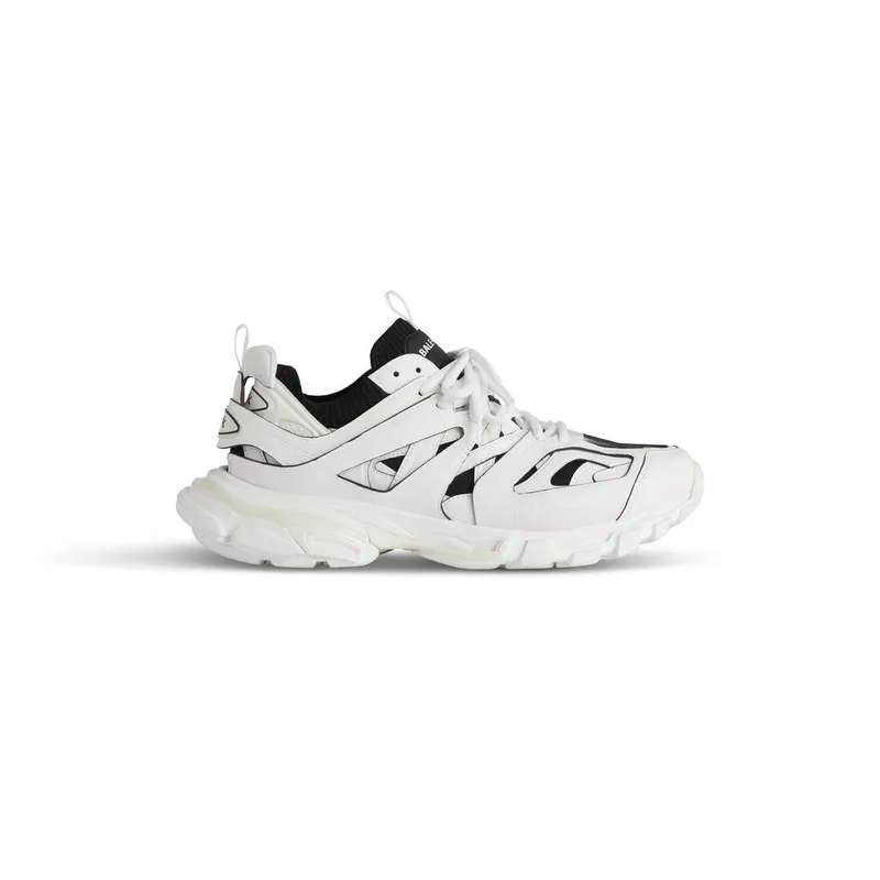 Balenciaga Track Sock Sneaker White / Black (736330W3SKC9010)