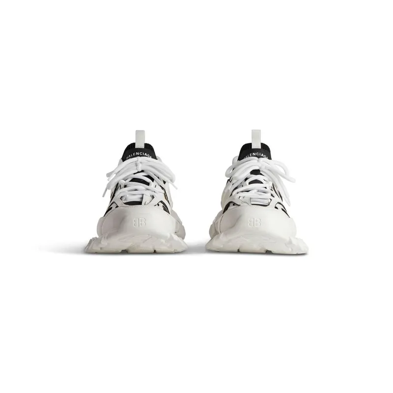 Balenciaga Track Sock Sneaker White / Black (736330W3SKC9010)