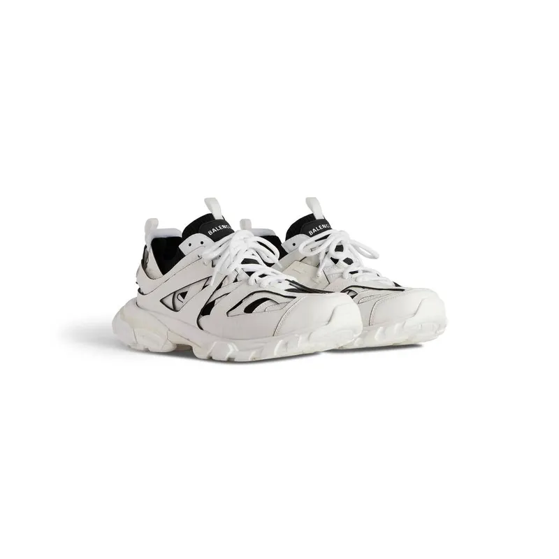Balenciaga Track Sock Sneaker White / Black (736330W3SKC9010)
