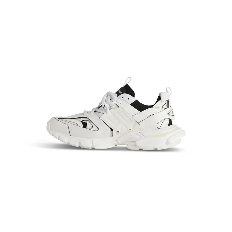 Balenciaga Track Sock Sneaker White / Black (736330W3SKC9010)