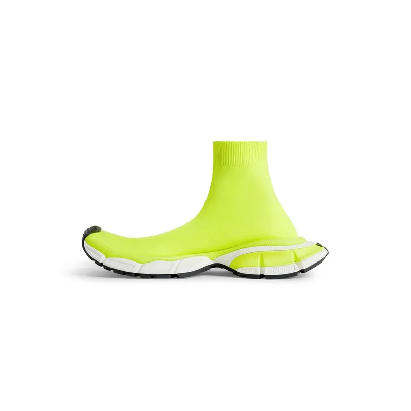 Balenciaga 3xl Sock Recycled Knit Sneaker Fluo Yellow (758483W2DG17090)