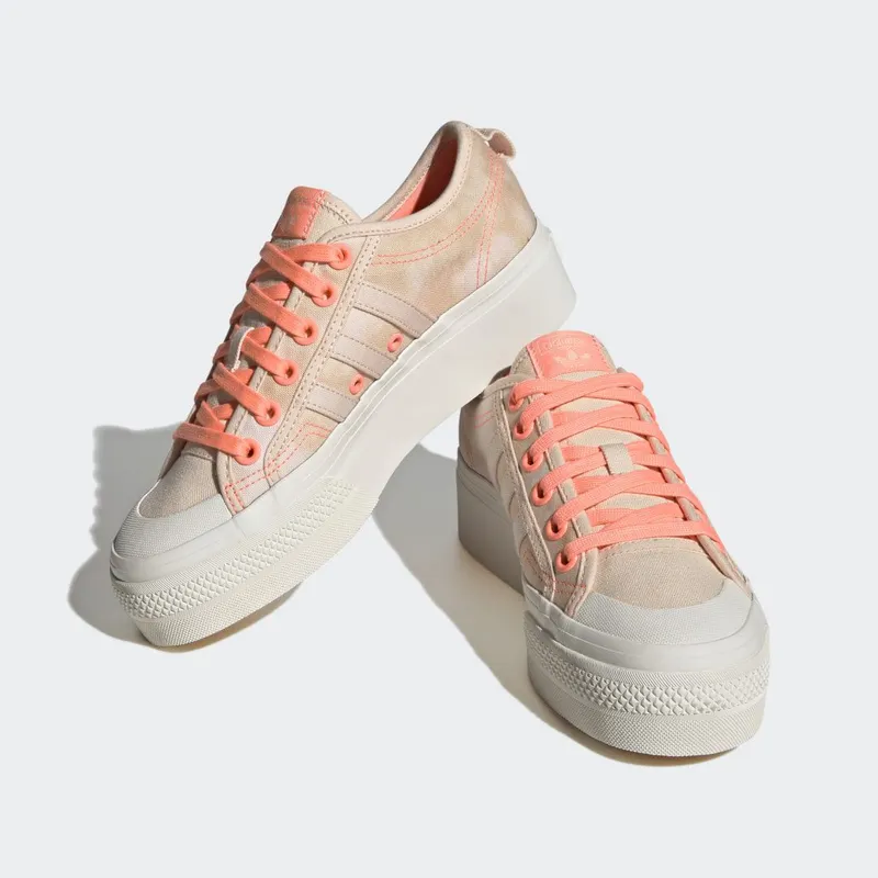 adidas Nizza Platform Bliss Orange / Bliss Orange / Off White (HQ1968)