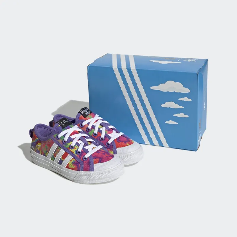 adidas Nizza Shoes Core Black / Cloud White / Purple Rush (GZ1785)