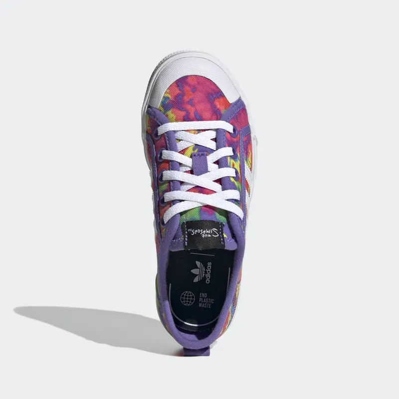 adidas Nizza Shoes Core Black / Cloud White / Purple Rush (GZ1785)