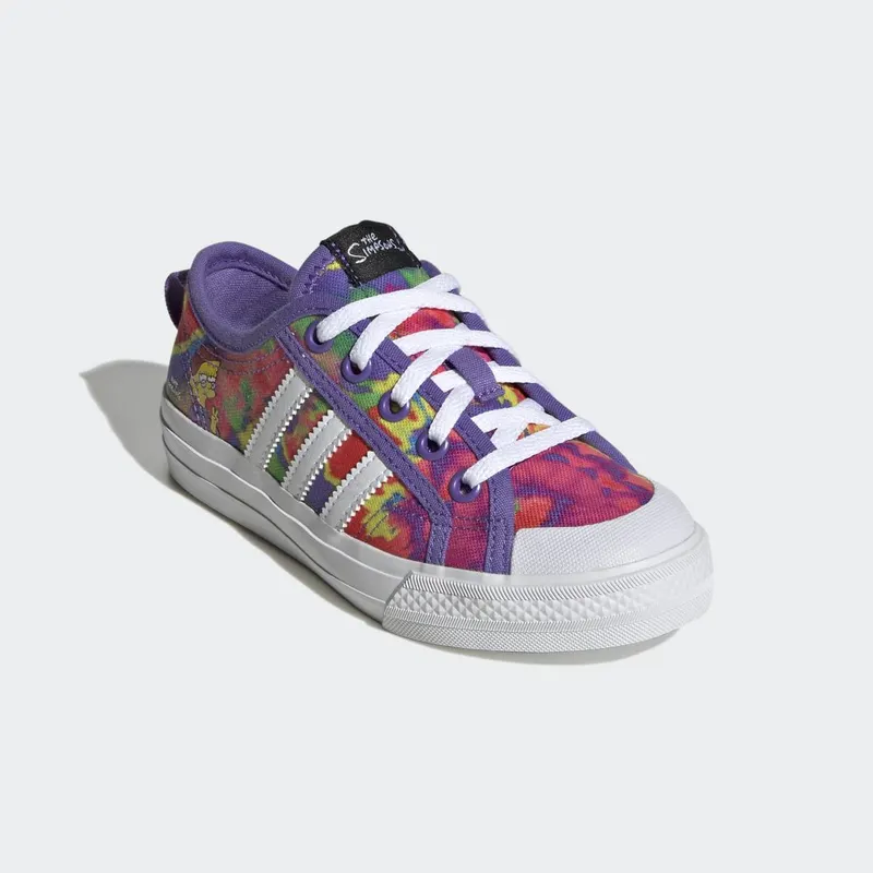 adidas Nizza Shoes Core Black / Cloud White / Purple Rush (GZ1785)