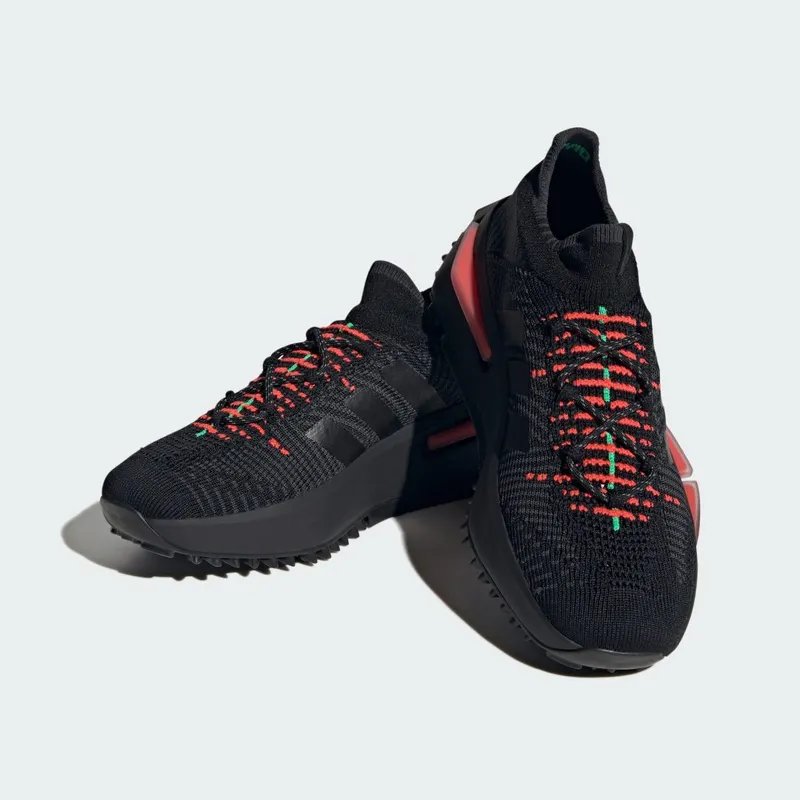 adidas NMD_S1 Core Black / Carbon / Flash Lime (IE4588)