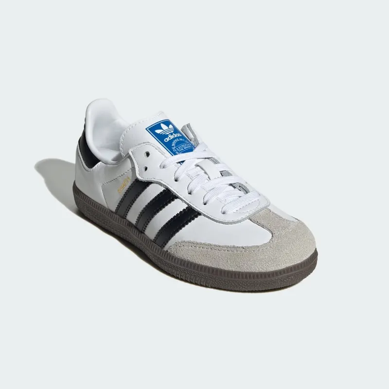 adidas Samba OG Kids Cloud White / Core Black / Gum (IE3677)
