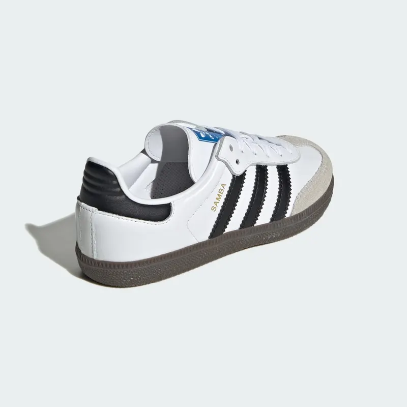 adidas Samba OG Kids Cloud White / Core Black / Gum (IE3677)