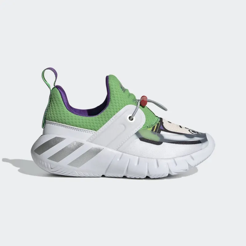 adidas adidas x Disney Pixar Buzz Lightyear Rapidazen Slip-On Cloud White / Semi Solar Lime / Active Purple (GZ0633)