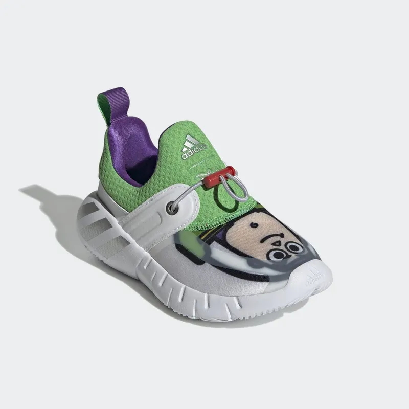 adidas adidas x Disney Pixar Buzz Lightyear Rapidazen Slip-On Cloud White / Semi Solar Lime / Active Purple (GZ0633)
