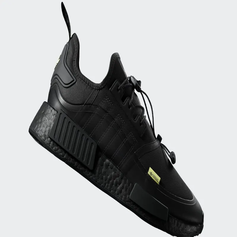 adidas NMD_R1 Core Black / Carbon / Pulse Yellow (ID4713)