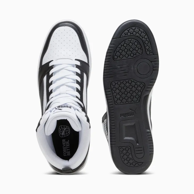 Puma Rebound Wit/Zwart/Grijs (392326-01)