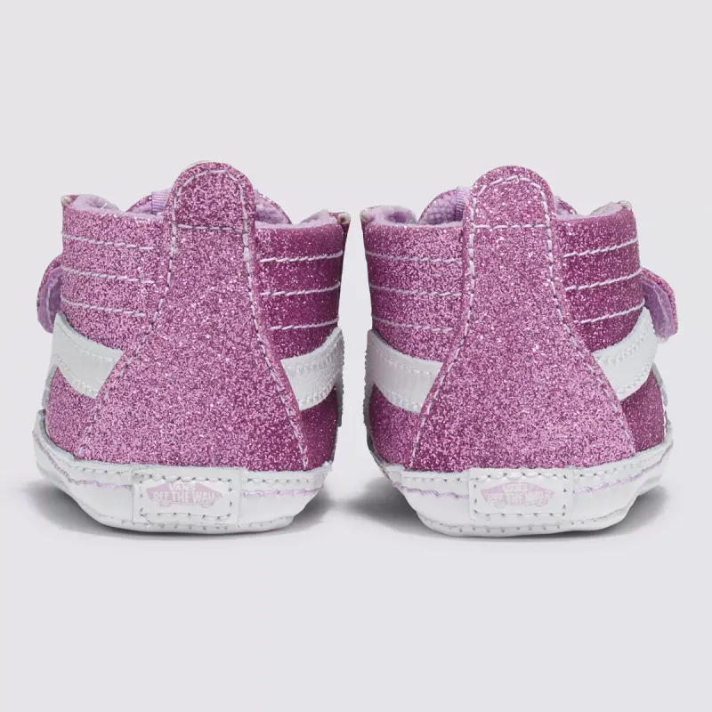 VANS Sk8-hi Crib Met Glitter Voor Baby’s Paars (VN0A346PLLC)