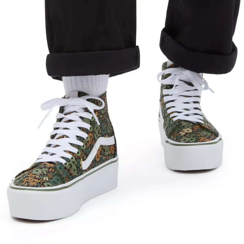 VANS Sk8-hi Tapered Stackform Groen (VN0A5JMKZBF)