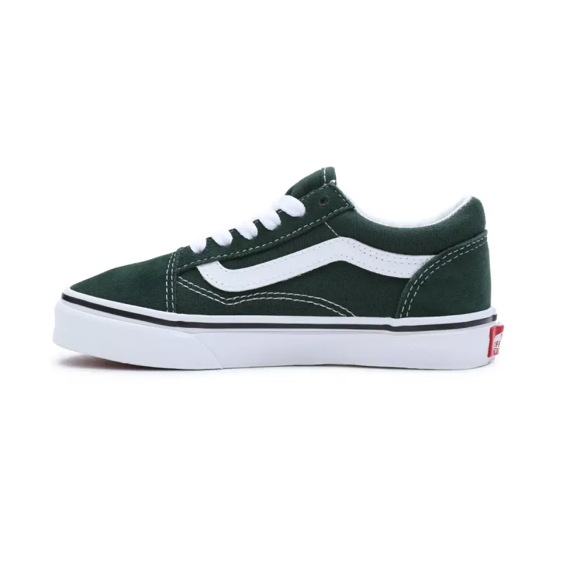 VANS Old Skool Voor Kinderen Groen (VN0A7Q5FBD6)
