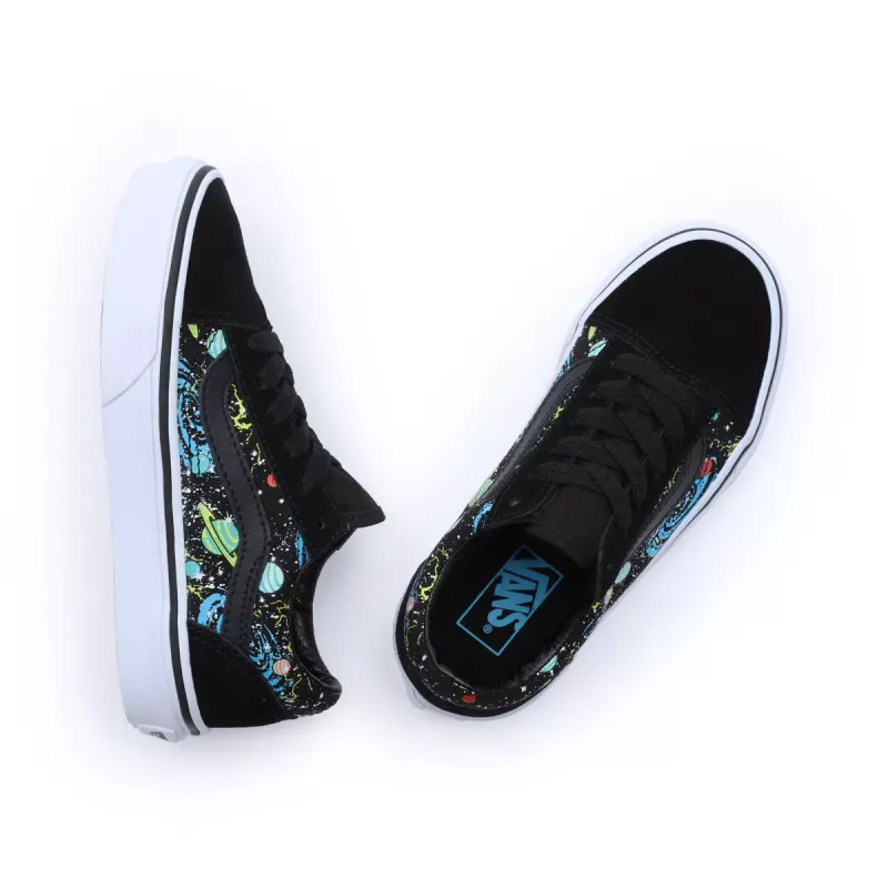 VANS Glow In The Dark Old Skool Voor Kinderen Zwart (VN0A7Q5FBPB)