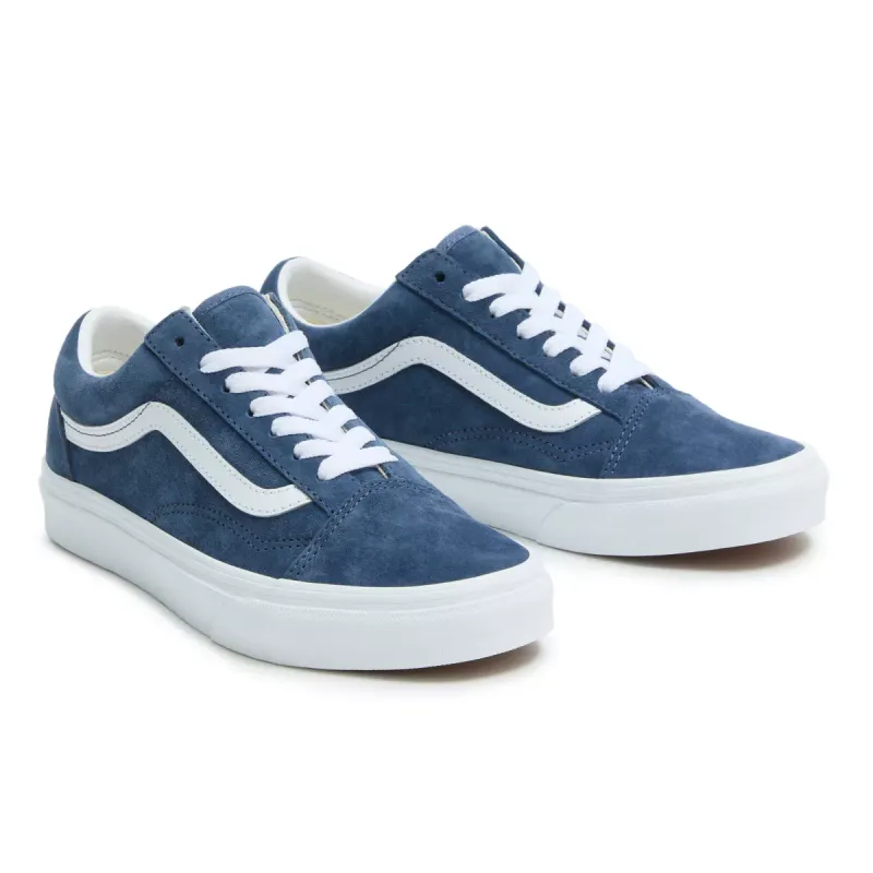 VANS Old Skool Van Varkenssuède Blauw (VN0005UFAHU)