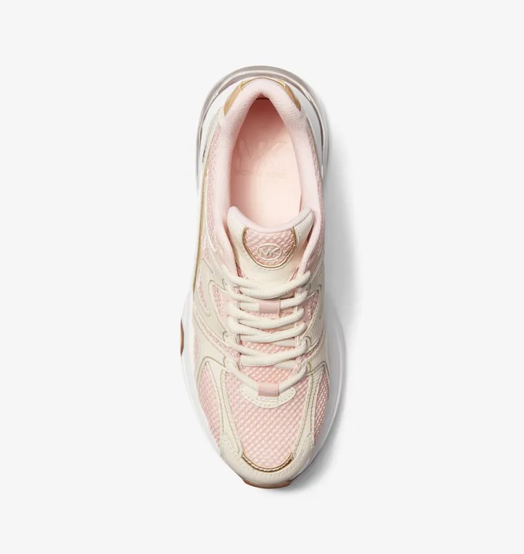 Michael Kors MK Kit Extreme Mesh and Leather Trainer – Bae Multi (43F3KIFS4D-2926)