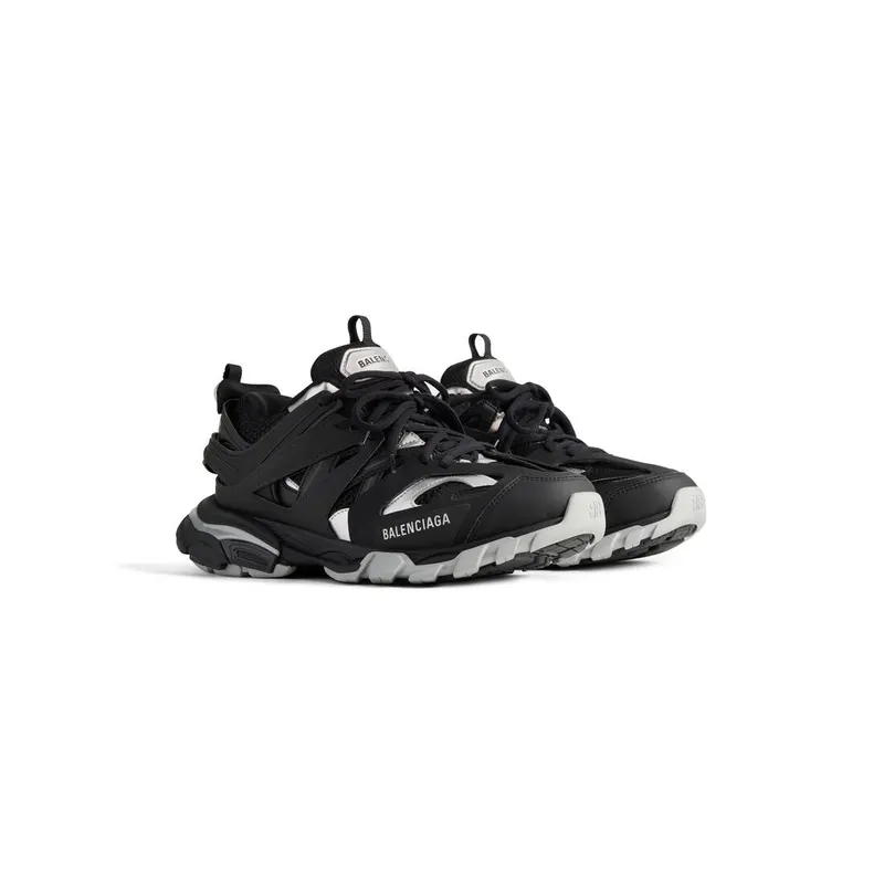 Balenciaga Track Sneaker Black / Silver (542436W2FSC1081)