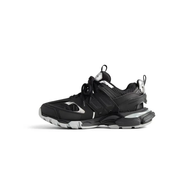 Balenciaga Track Sneaker Black / Silver (542436W2FSC1081)