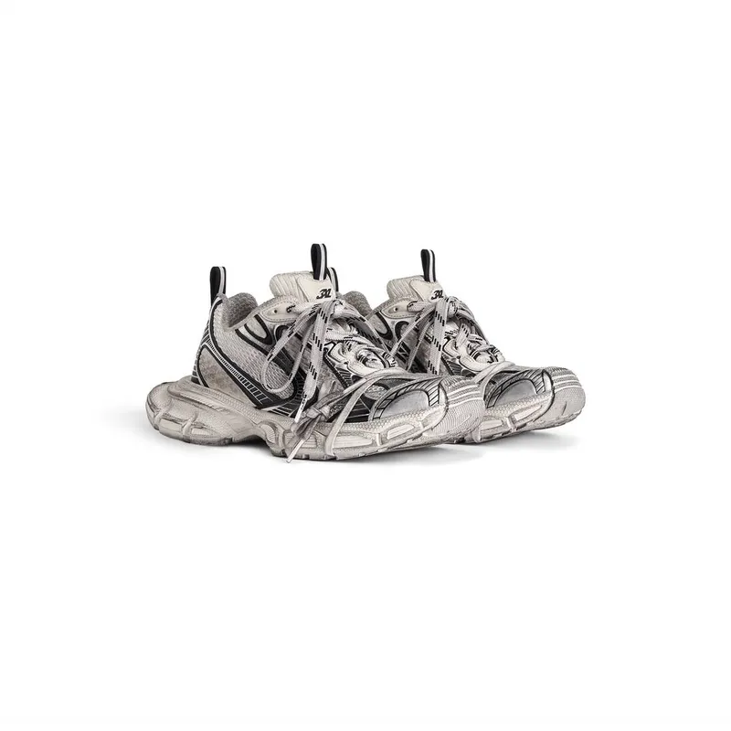 Balenciaga 3xl Sneaker White / Black (734731W3XL49710)