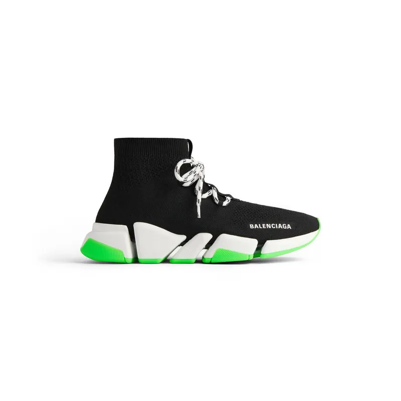Balenciaga Speed 2.0 Lace-up Recycled Knit Sneaker Black (769319W2DB21939)