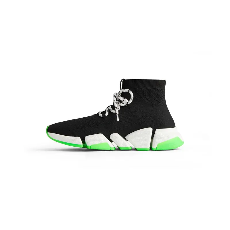 Balenciaga Speed 2.0 Lace-up Recycled Knit Sneaker Black (769319W2DB21939)