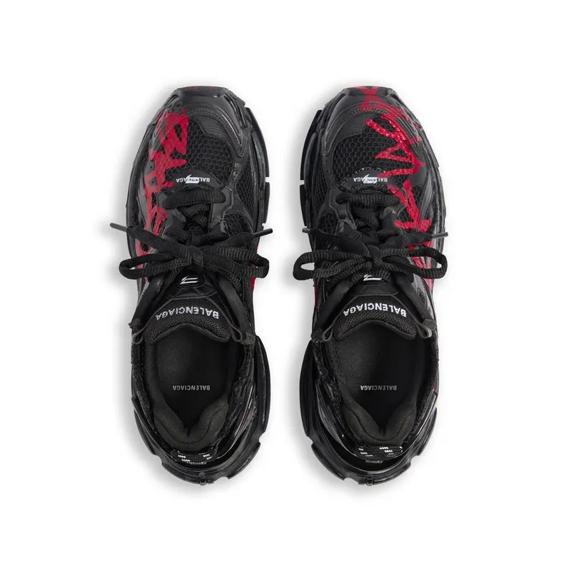 Balenciaga Runner Graffiti Sneaker Black (772774W3RBQ1060)