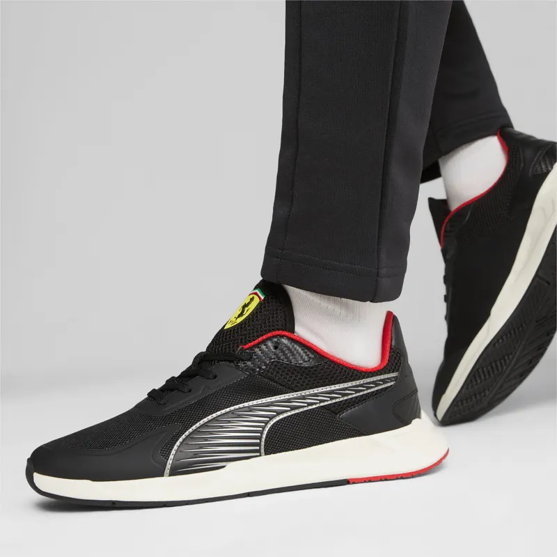 Puma Scuderia Ferrari IonicSpeed raceschoenen Wit/Zwart (307736-01)