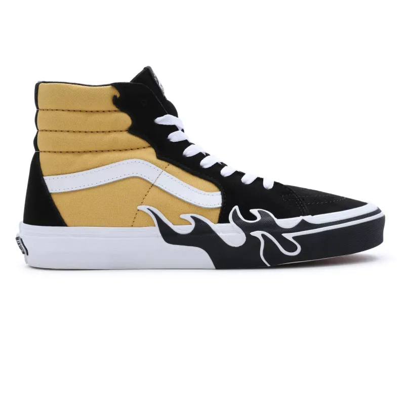 VANS Sk8-hi Flame Zwart (VN0005UJY23)