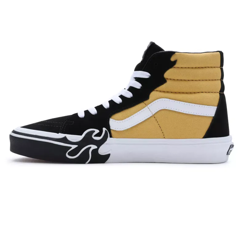 VANS Sk8-hi Flame Zwart (VN0005UJY23)