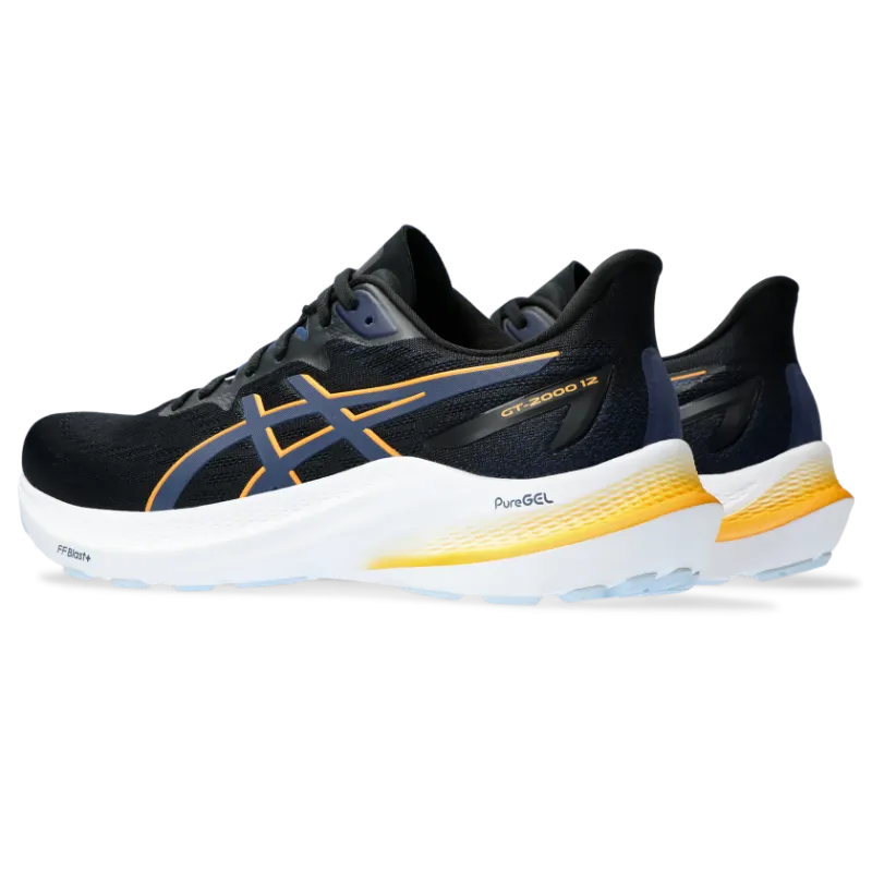 Asics Gt-2000 12 Black/Fellow Yellow (1011B691.005)
