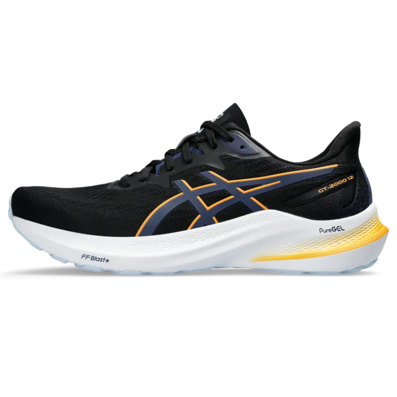 Asics Gt-2000 12 Black/Fellow Yellow (1011B691.005)