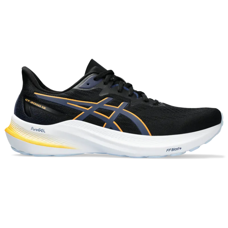 Asics Gt-2000 12 Black/Fellow Yellow (1011B691.005)