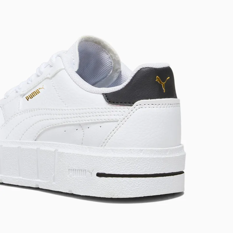 Puma Cali Court leren Wit/Zwart (394385-01)