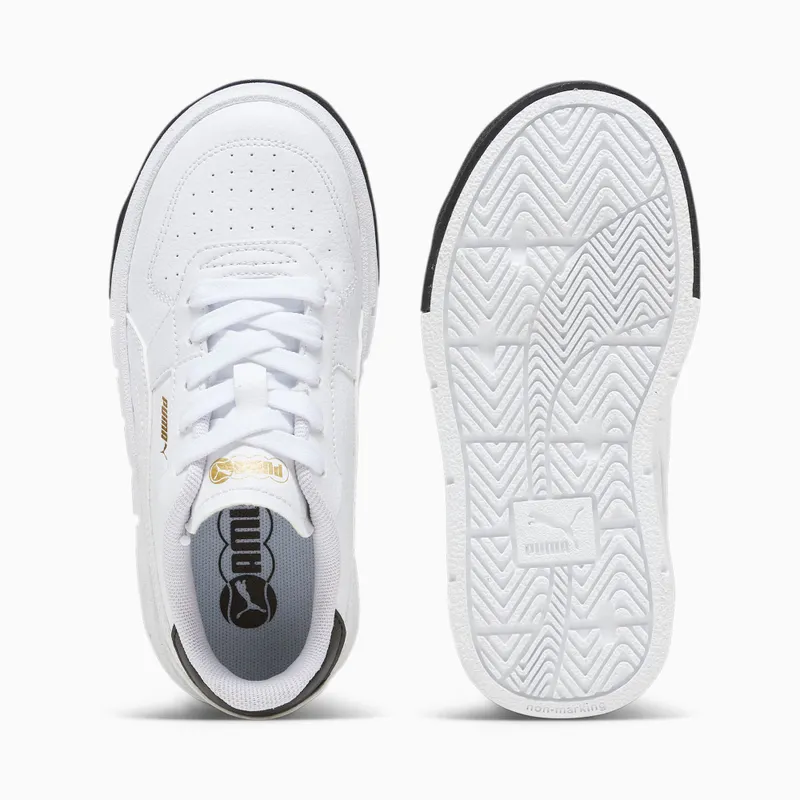Puma Cali Court leren Wit/Zwart (394385-01)