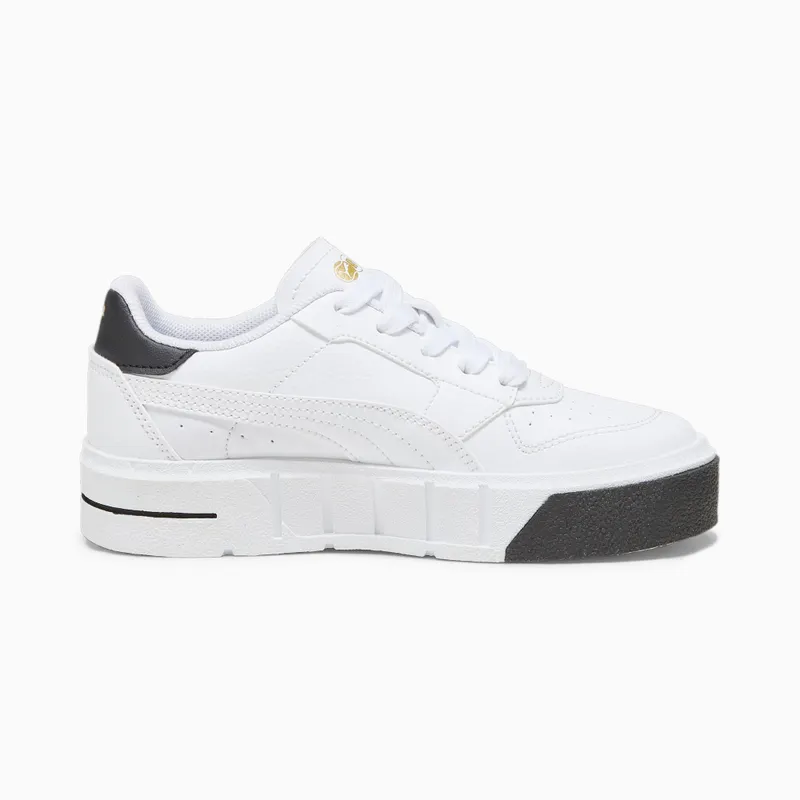Puma Cali Court leren Wit/Zwart (394385-01)