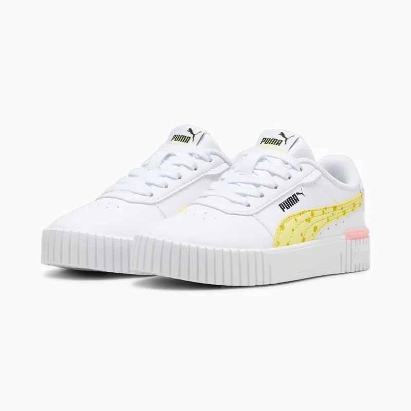 Puma x SPONGEBOB SQUAREPANTS Carina 2.0 Wit/Roze/Zwart (393903-01)