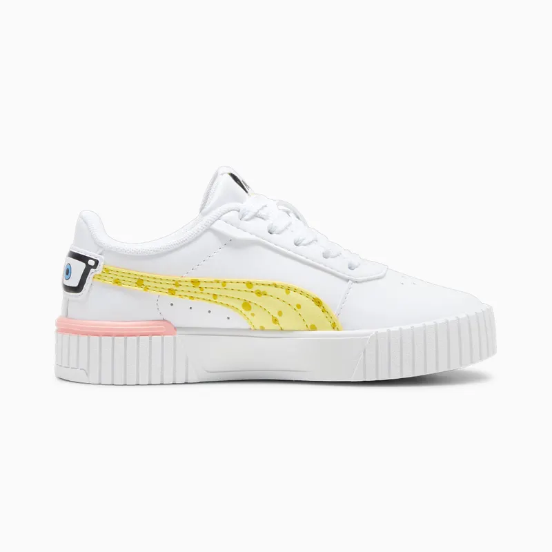 Puma x SPONGEBOB SQUAREPANTS Carina 2.0 Wit/Roze/Zwart (393903-01)