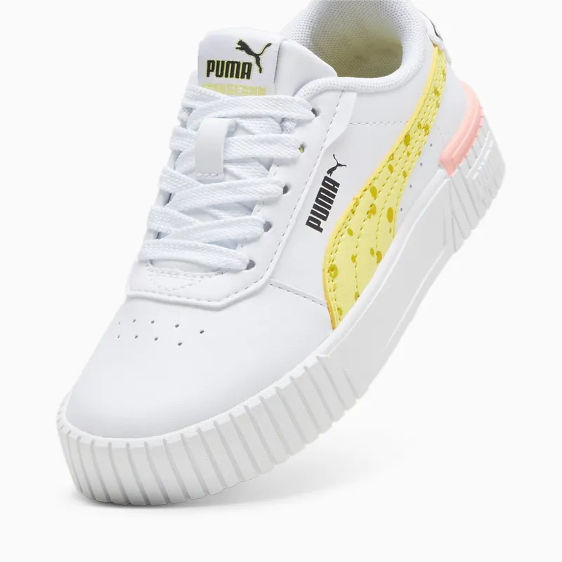 Puma x SPONGEBOB SQUAREPANTS Carina 2.0 Wit/Roze/Zwart (393903-01)