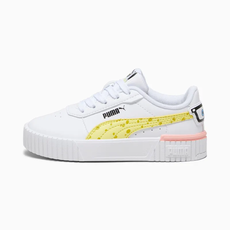 Puma x SPONGEBOB SQUAREPANTS Carina 2.0 Wit/Roze/Zwart (393903-01)
