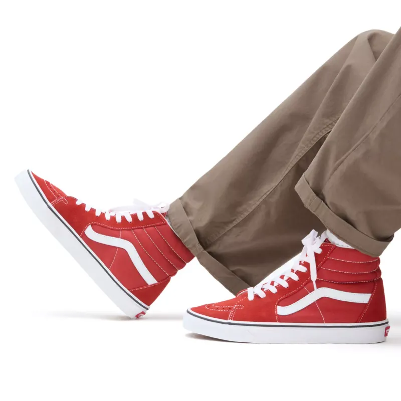 VANS Sk8-hi Rood (VN0007NS49X)