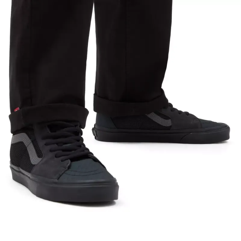 VANS Ballistic Mix Sk8-hi Zwart (VN0007NSBKA)