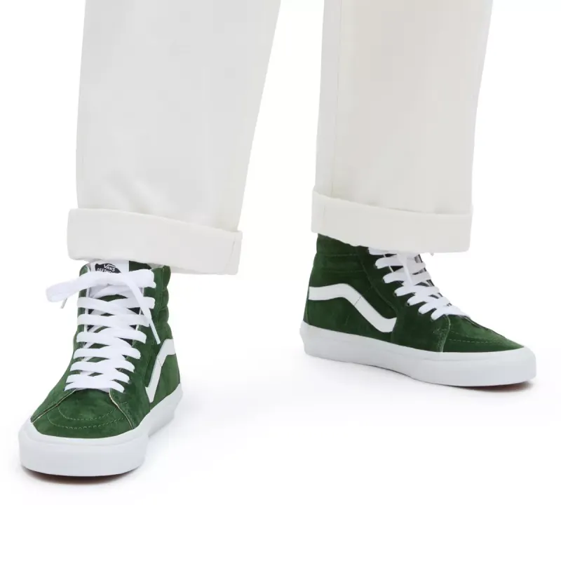 VANS Sk8-hi Van Suède Groen (VN0007NSBXU)