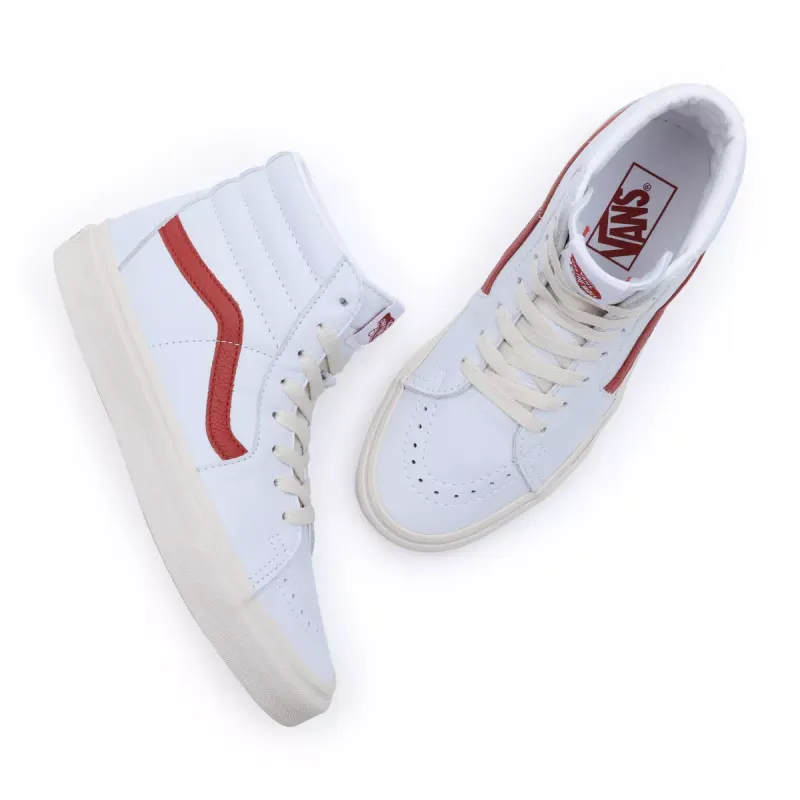 VANS Vintage Pop Sk8-hi Rood (VN0007NSRED)