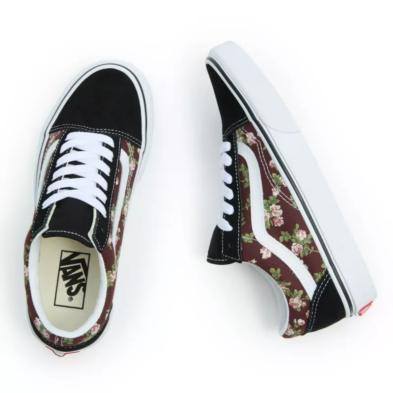 VANS Old Skool Wallflower Floral Bruin (VN0007NT7YO)