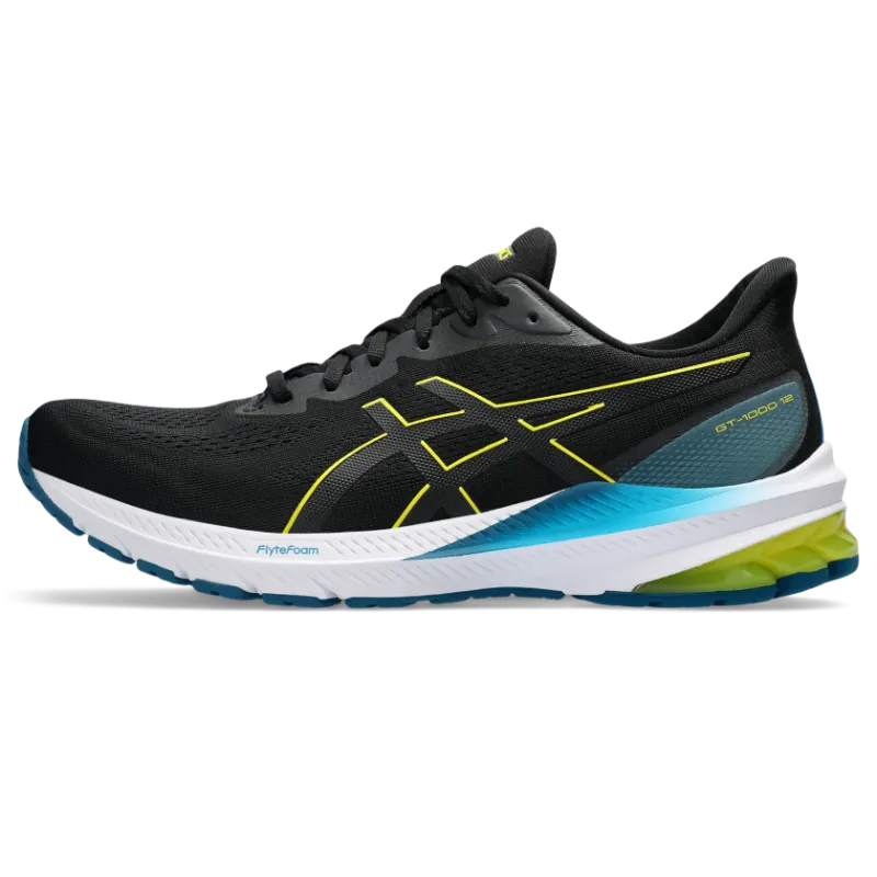 Asics Gt-1000 12 Black/Bright Yellow (1011B631.005)