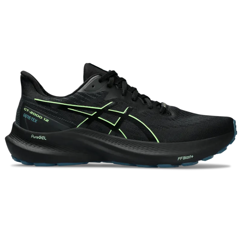 Asics Gt-2000 12 Gtx Black/Illuminate Green (1011B687.001)