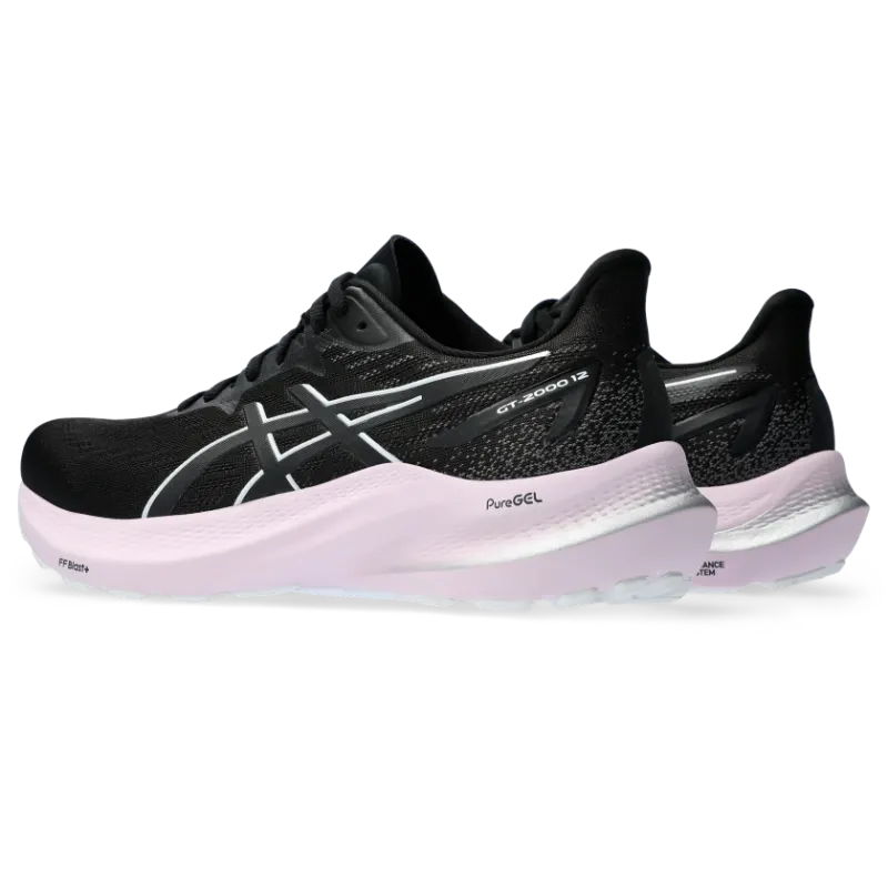 Asics Gt-2000 12 Black/White (1012B506.004)