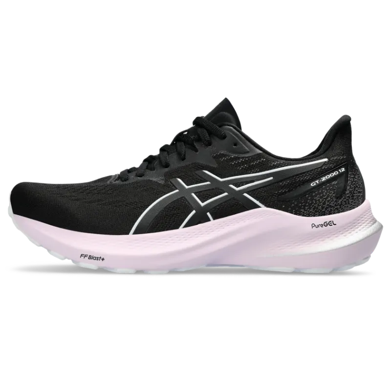 Asics Gt-2000 12 Black/White (1012B506.004)
